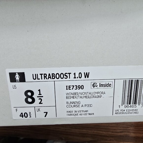 NEW Adidas - 8 1/2 Ultra Boost 1.0 Women's Wonder Beige /Taupe Sneaker IE7390 - Picture 5 of 12
